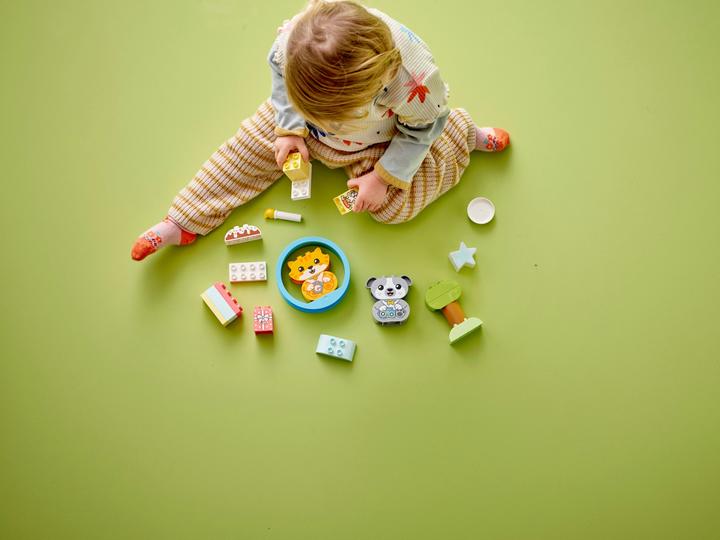 Produktbild LEGO Mein erstes Hündchen & Kätzchen - mit Ton (10977)