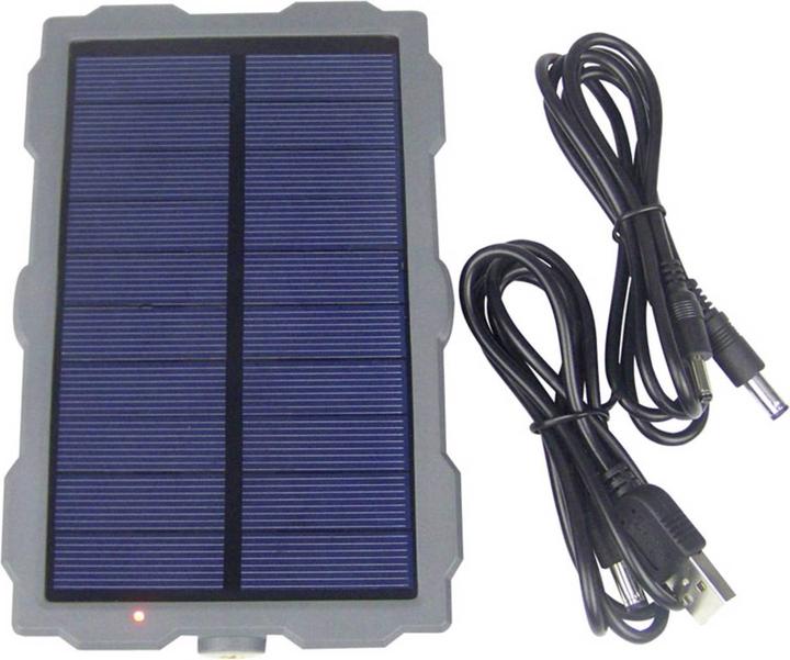 Image du produit Berger & Schröter Chargeur solaire Wildcam 31884 (Chargeur de batterie d'appareil photo)
