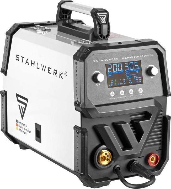 Actual product image Stahlwerk Welding machine MIG MAG 200 ST Digital IGBT fully equipped with 200 A