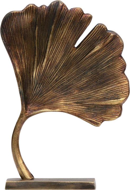 Produktbild BePureHome Deko Objekt Blatt Stylish Metall Gold