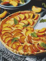 Ideyka Peinture par numéros - Gâteau 30x40cm