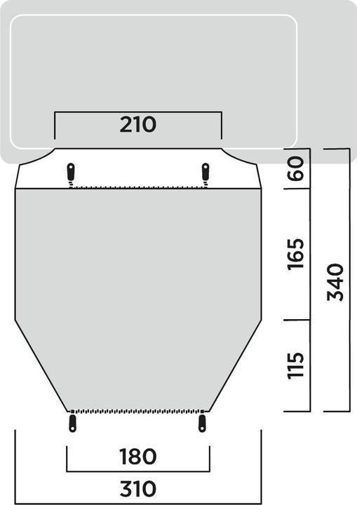 Immagine prodotto Easy Camp Arden (Tenda, 8.70 kg, 1 persona)