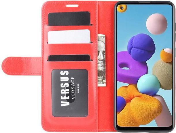 Immagine prodotto MU Classic Crazy Horse Leather Bookcover Series (Samsung Galaxy A21s)