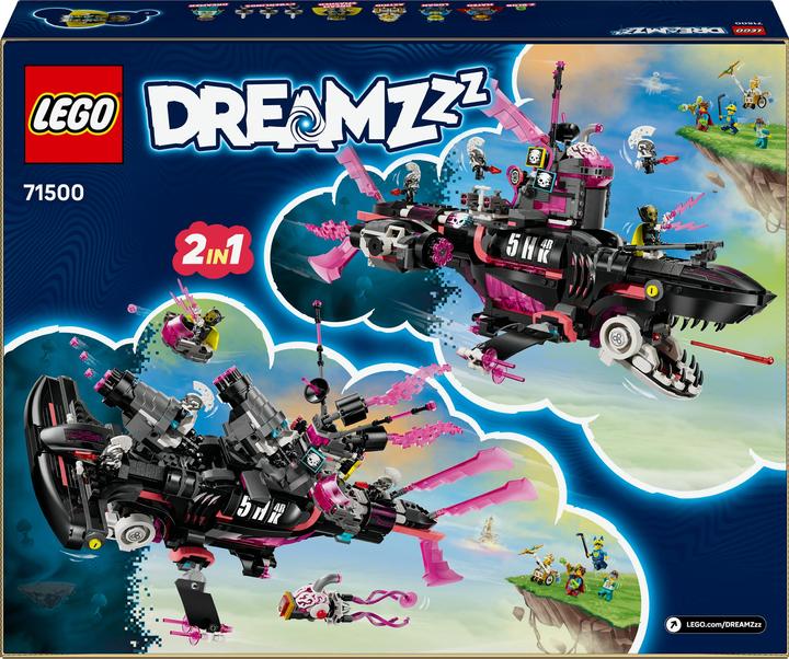 Produktbild LEGO Albtraumhai-U-Boot (71500, LEGO Dreamzzz)