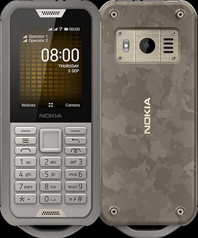 Actual product image Nokia 800 Tough (2.40", 2 Mpx, 4G)