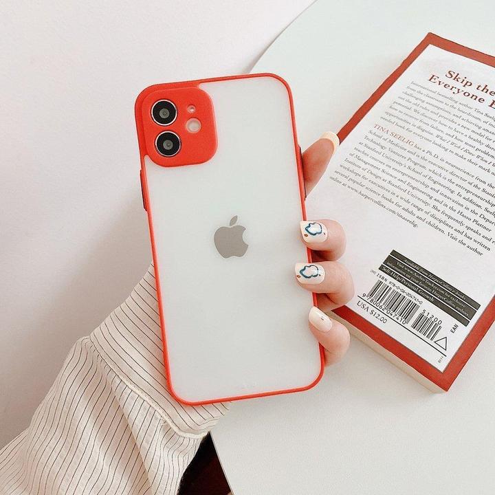 Image du produit Hurtel Milky Case Etui Silicone Flexible Translucide pour Xiaomi Redmi 9T Rouge (Mi 9)