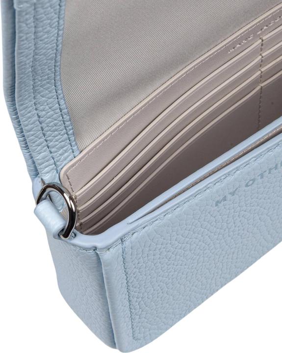 Actual product image Marc Jacobs the mini bag in leather color light blue