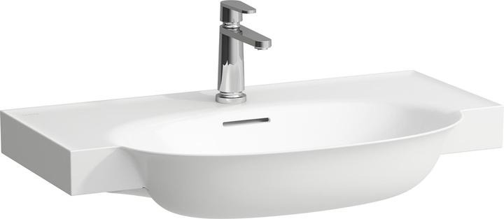 Laufen The New Classic Waschtisch, unterbaufähig, mit Überlauf, 1 Hahnloch, 800x480mm, H813855 (420 mm, 800 mm)