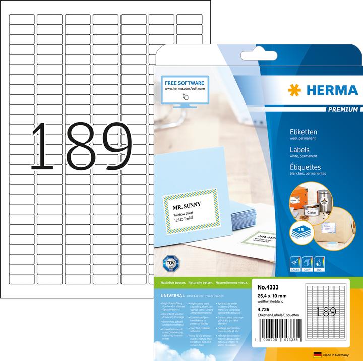 Immagine prodotto HERMA Etichette universali