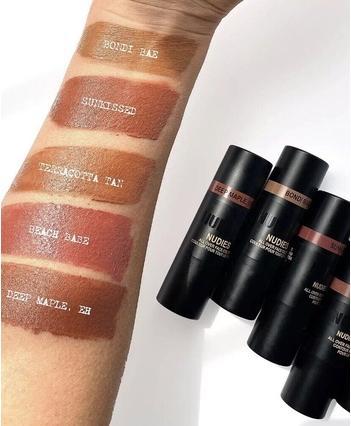 Nudestix Nudies Matte All Over Face Blush Imperméable Longue Tenue (Bronze mat)