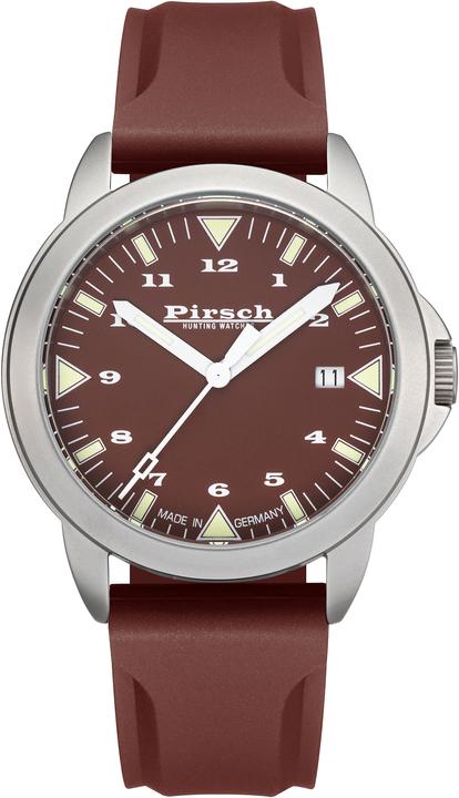 Image du produit Pirsch Hunting Watches C3 Marron avec bande silicone