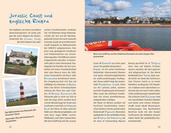 Produktbild Ab in die Ferien Cornwall und Devon (Deutsch, Antje Gerstenecker, 2019)