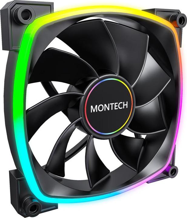 Produktbild Montech RX140 PWM - schwarz (140 mm, 1 x)