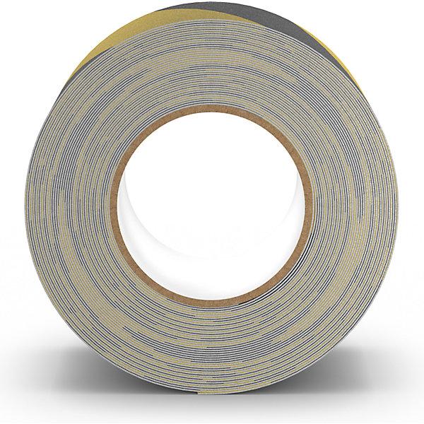Actual product image Ampere Floor marking tape, anti-slip, width 50 mm, yellow/black. (50 mm)