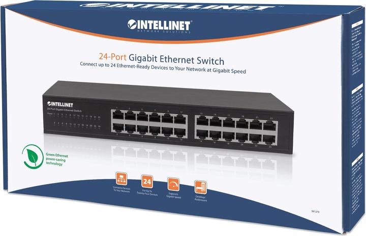 Produktbild Intellinet 24-Port Gigabit Ethernet Switch (24 Ports)