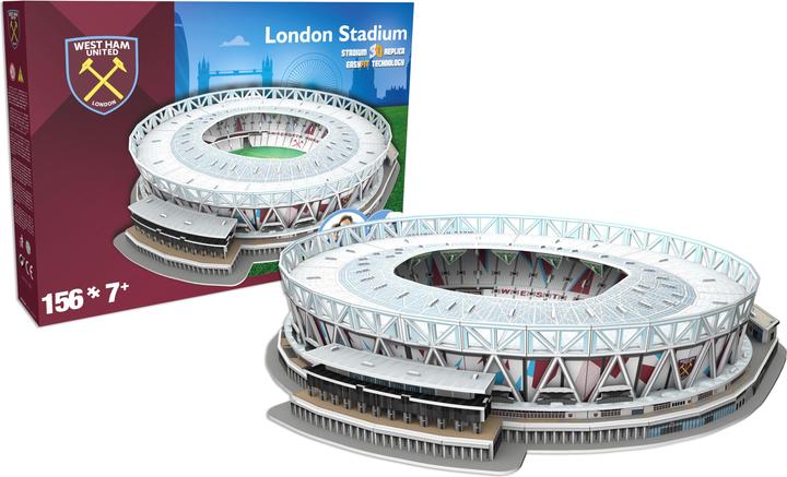Produktbild Nanostad West Ham United Stadion 3D Puzzle (156 Teile)