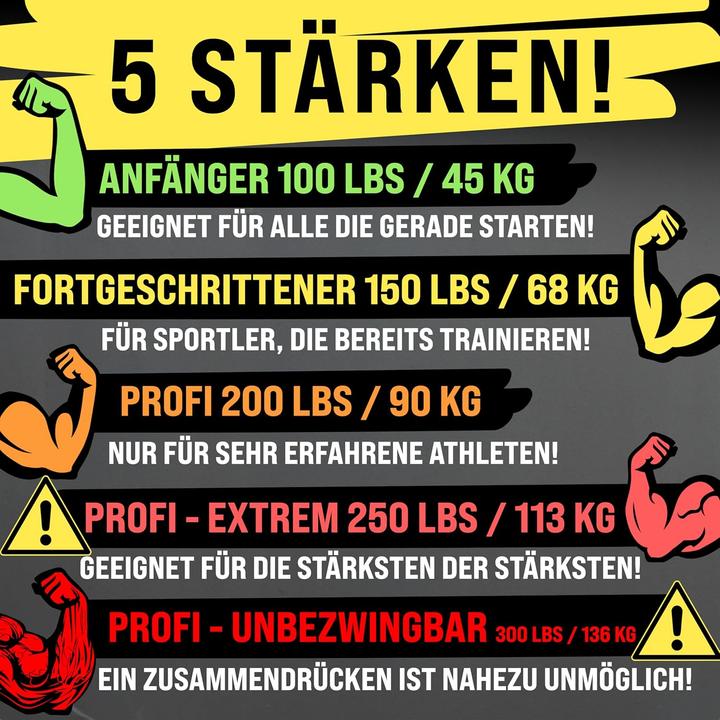 Produktbild Twivee Fingerhantel Gripper für Griffkraft-Training (45 kg)