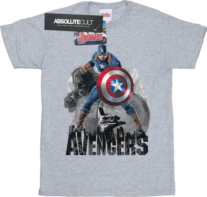 Captain America Action Pose TShirt (3XL)