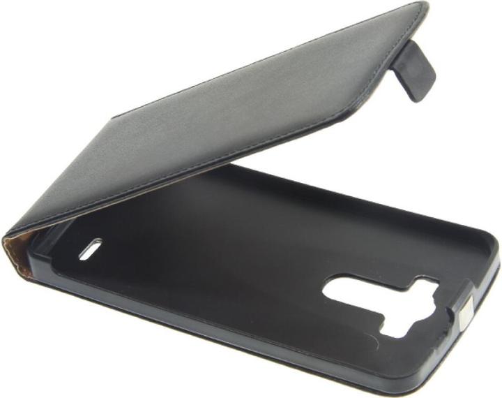 Produktbild OEM Slim Leather Flip Case LG G3 D855 - Black (LG G3)