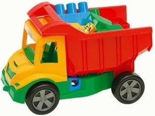 Produktbild Wader truck with blocks 38x27x20cm, 32330