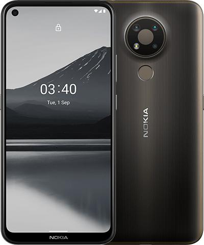 Actual product image Nokia 3.4 (64 GB, Grey, 6.39", Hybrid Dual SIM, 13 Mpx, 4G)