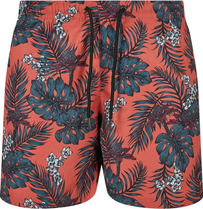 Actual product image Urban Classics Pattern Swim Shorts - 4984 (XS)