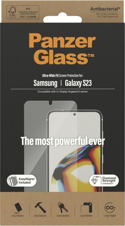 Produktbild PanzerGlass Ultra Wide (1 Stück, Samsung Galaxy S23)
