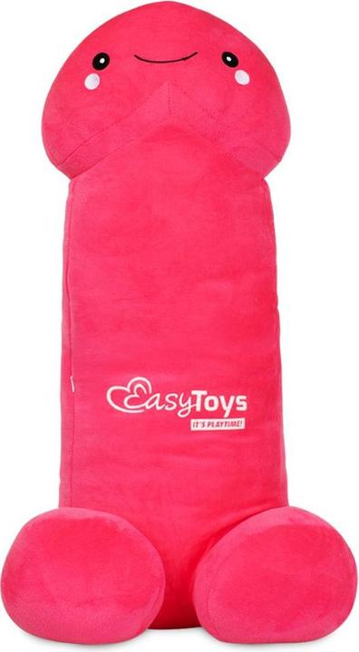 Easytoys Penis-Shaped Plushy with Smiley Face - Pink (Dice games)