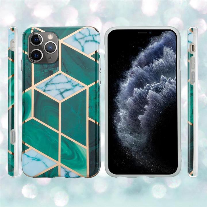 Produktbild Cadorabo IMD TPU Bunter Marmor Cover (Apple iPhone 11 Pro Max)