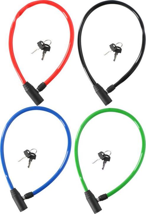 Actual product image Dunlop Cable, anti-theft device for a bicycle (blue)