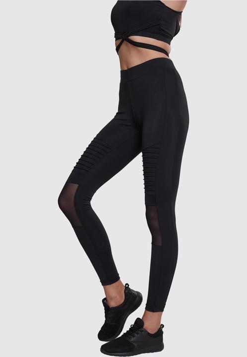 Actual product image Urban Classics Ladies Tech Mesh Biker Leggings (M)
