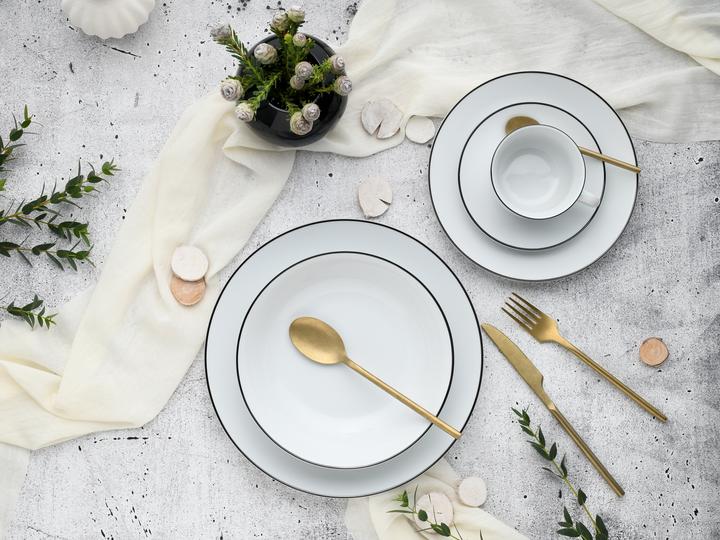 Produktbild CreaTable Luna Black Line (6 Stück)