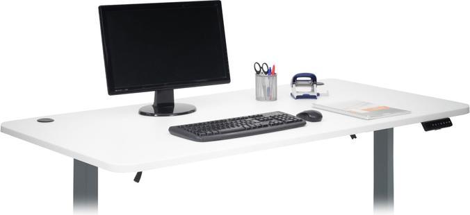 Actual product image Swisshandel24 Tabletop for desks, desk top, 160x80cm white (160 x 80 cm)