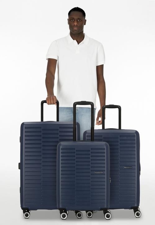 Immagine prodotto American Tourister Sunset Hills 4 Rollen Kofferset 3-teilig (203 l, XL (da 115l))