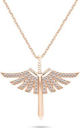 Immagine prodotto Brilio Argento - Elegante collana in bronzo Spada d'angelo con zirconi NCL144R