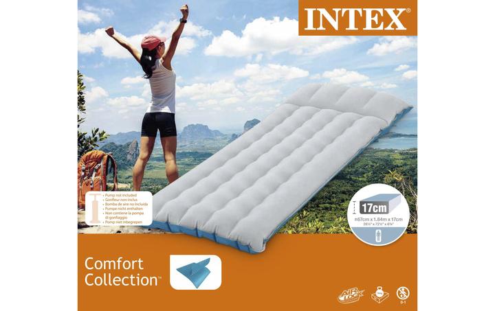 Actual product image Intex camping airbed 184 x 67 x 17 cm (65 x 185 cm)