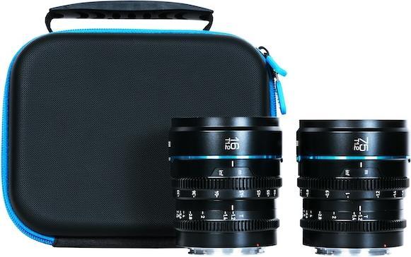 Immagine prodotto Sirui MS-2SXB Pacchetto di lenti Cine Nightwalker Series 16 e 75 mm T1.2 S35 a fuoco manuale (attacco X (Fujifilm X, APS-C / DX)