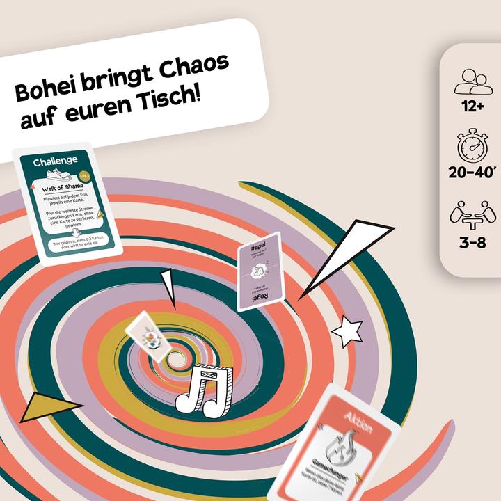 Actual product image Klüngelbande Bohei - break the ice & plunge into chaos! (German)