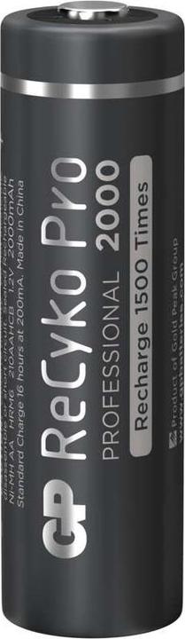 Image du produit GP Batteries Baterija Gp 2 x akumuliatoriai aa/r6 gp recyko pro ni-mh 2000mah 210aahcb-5eb2 (2 pcs, AA, 2000 mAh)