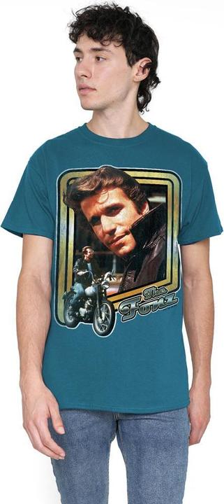 Immagine prodotto Happy Days Maglietta Fonzie Uomo (L)