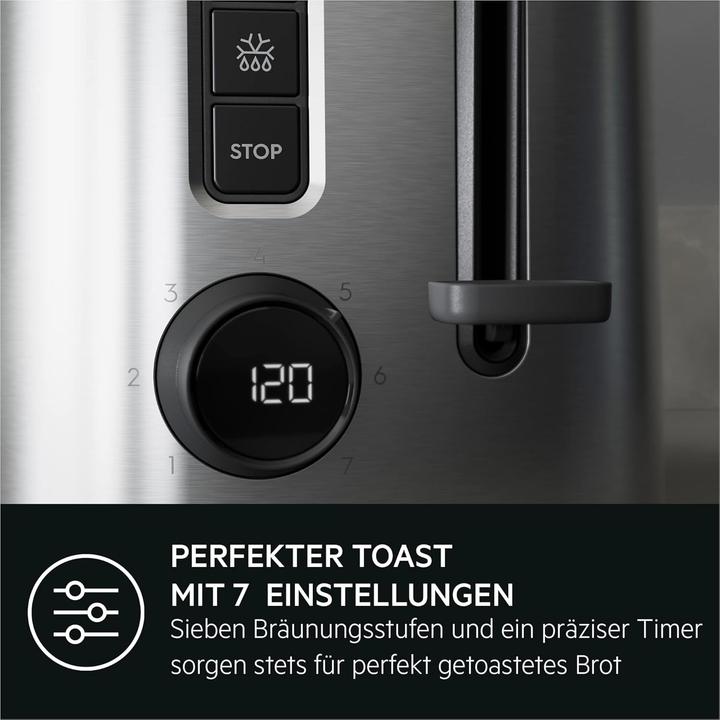 Actual product image AEG Toaster mit 7 Einstellungen und Countdown-Timer