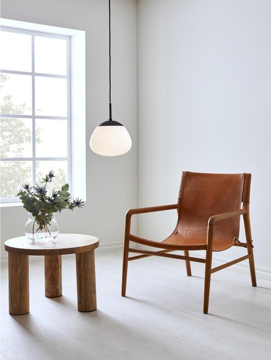 Actual product image Markslöjd Pendant lamp Rise, Ø 25 cm, E27, black/white (E27)