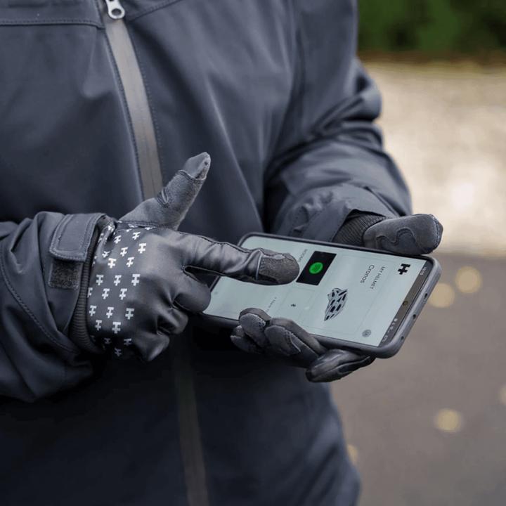 Actual product image HelmetPlus Hplus, Gloves winter Large Men Softshell (L)