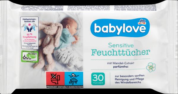 dm babylove Sensitive (30 Stück)