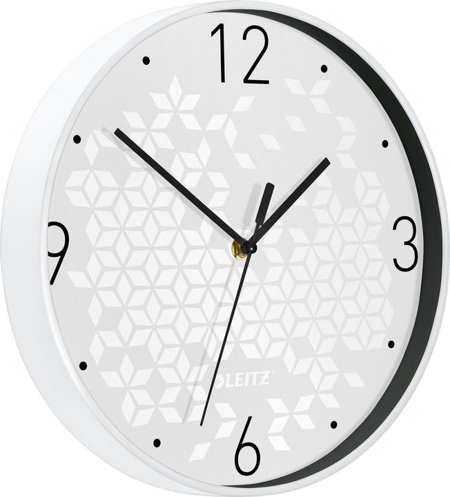 Leitz Horloge murale WOW 29cm 90150001 blanc (29 cm)