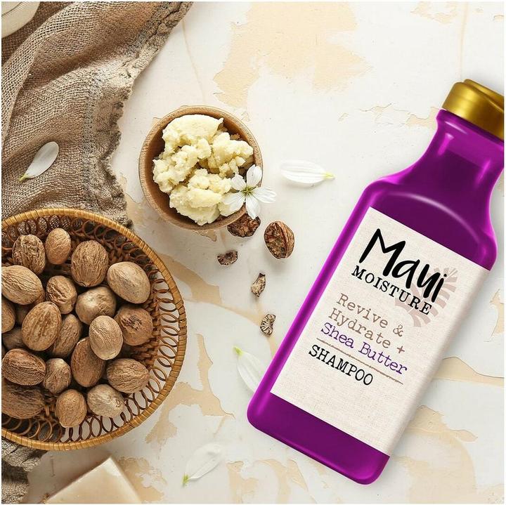 Image du produit Maui shampooing revitalisant + beurre de karité pour cheveux abîmés 385 ml (385 ml, Shampoing liquide)