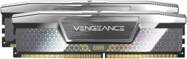Actual product image Corsair DDR5, 8400MT/s 48GB 2x24GB DIMM, Unbuffered, CLK Driver, 40-52-52-135, OC PMIC, XMP 3.0, VENGEANCE D (2 x 24GB, 8400 MHz, DDR5 RAM, DIMM)