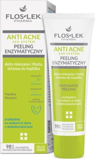 Floslek Anti-Acne 24H Enzymatic Peeling 50Ml (50 ml)
