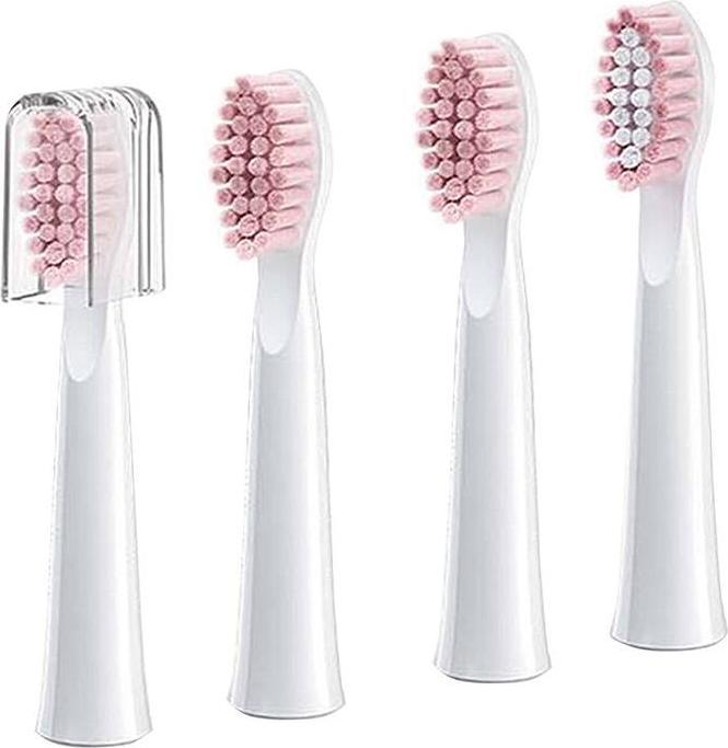 Fairywill toothbrush tips E11 (pink) (4 x)