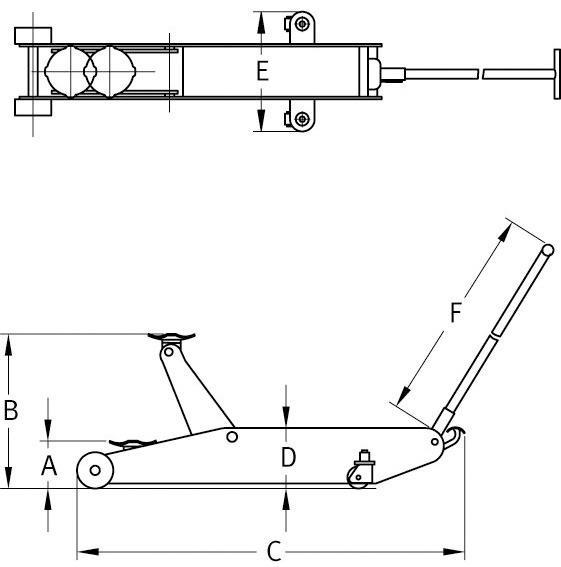 Produktbild Compac Rangierheber 3,0 t Universal Heber